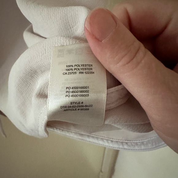 Wilfred Freeform Shirt Frozen Grey Off White Ecru XL - Picture 7 of 13